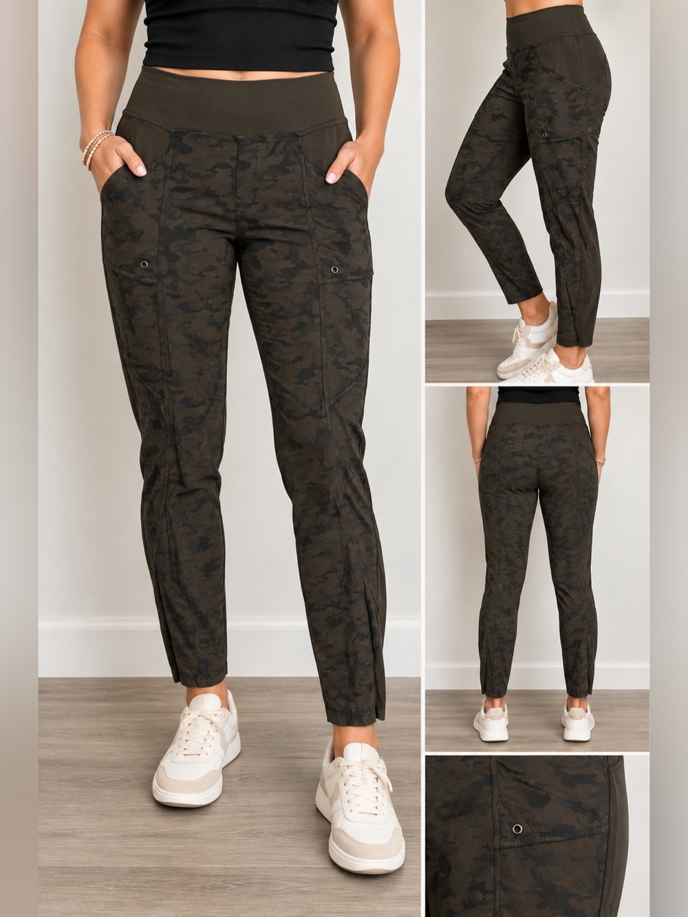 WEARABLES BY XCVI - CORD PENNY LEGGING CAMO - SM